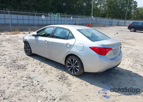 2017 Toyota Corolla Se из США, поврежденный, VIN 5YFBURHEXHP642387